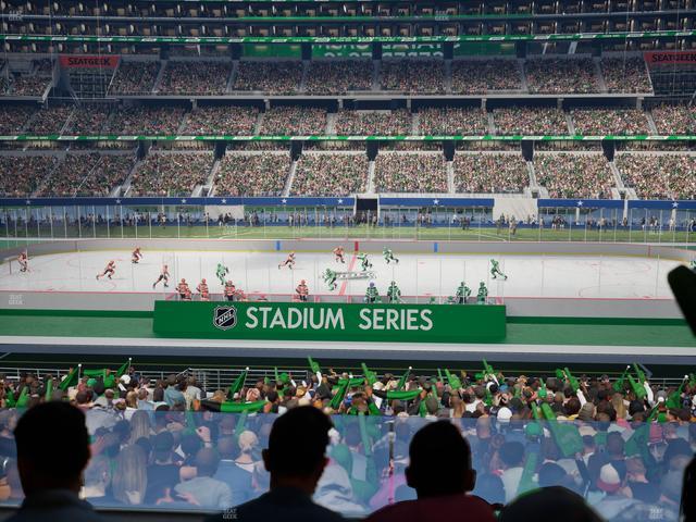 AT&T Stadium - Section Owners Club Suite 1 R Seat View