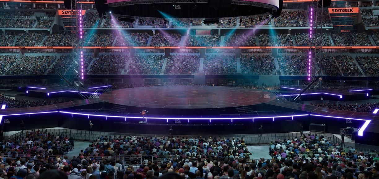 AT&T Stadium - Section Owners Club Suite 1 R Seat View