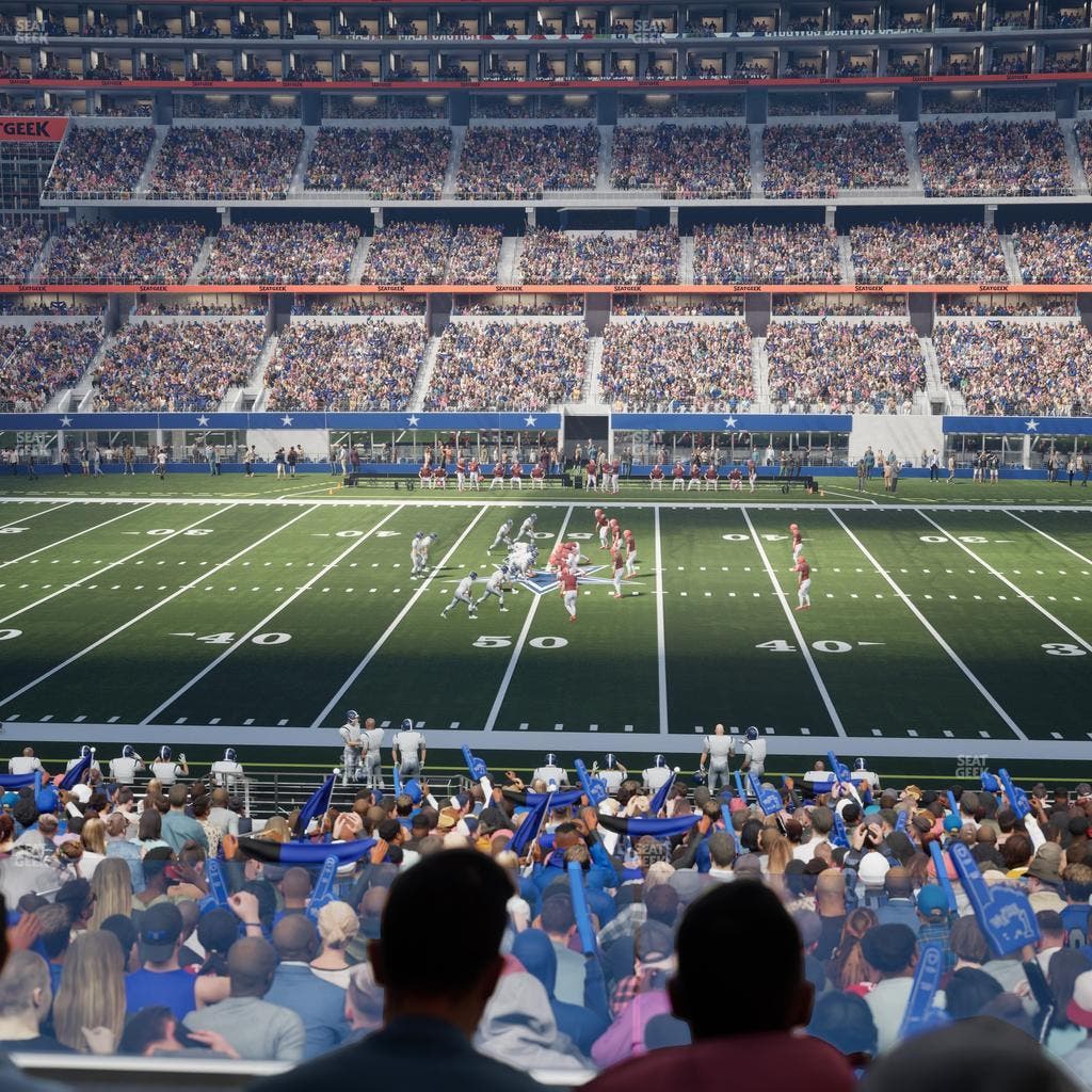 AT&T Stadium - Section Owners Club Suite 1 R Seat View