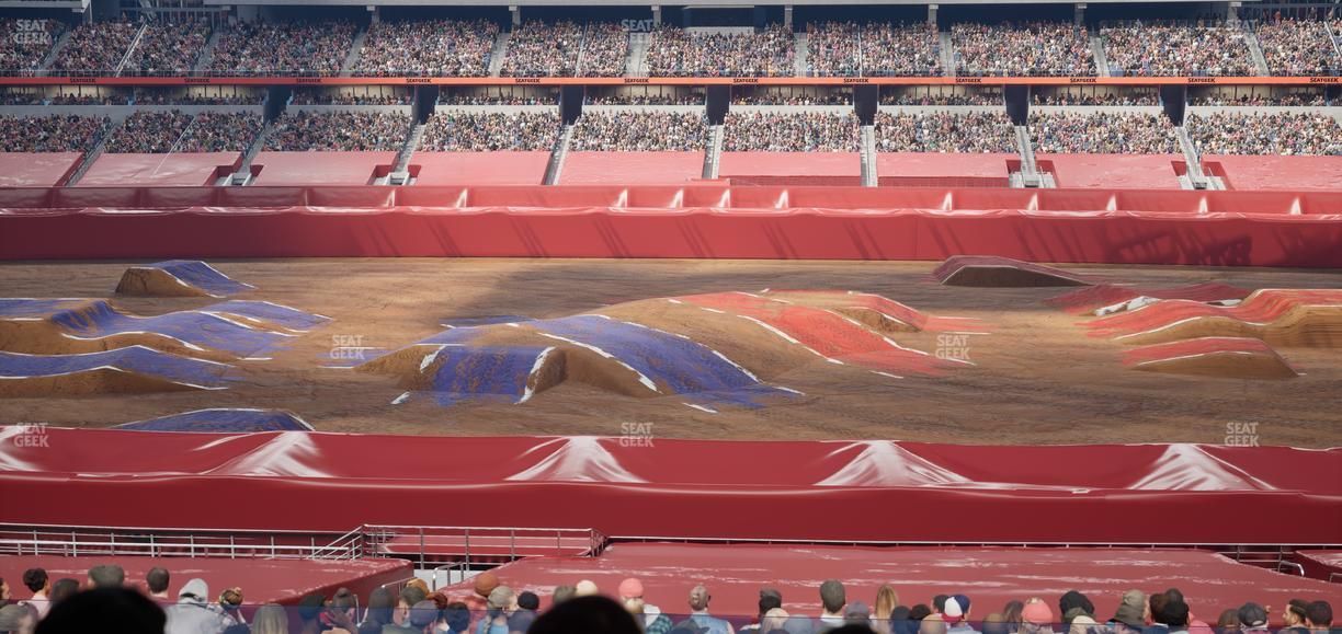 AT&T Stadium - Section Owners Club Suite 1 R Seat View