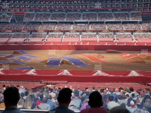 AT&T Stadium - Section Owners Club Suite 1 R Seat View
