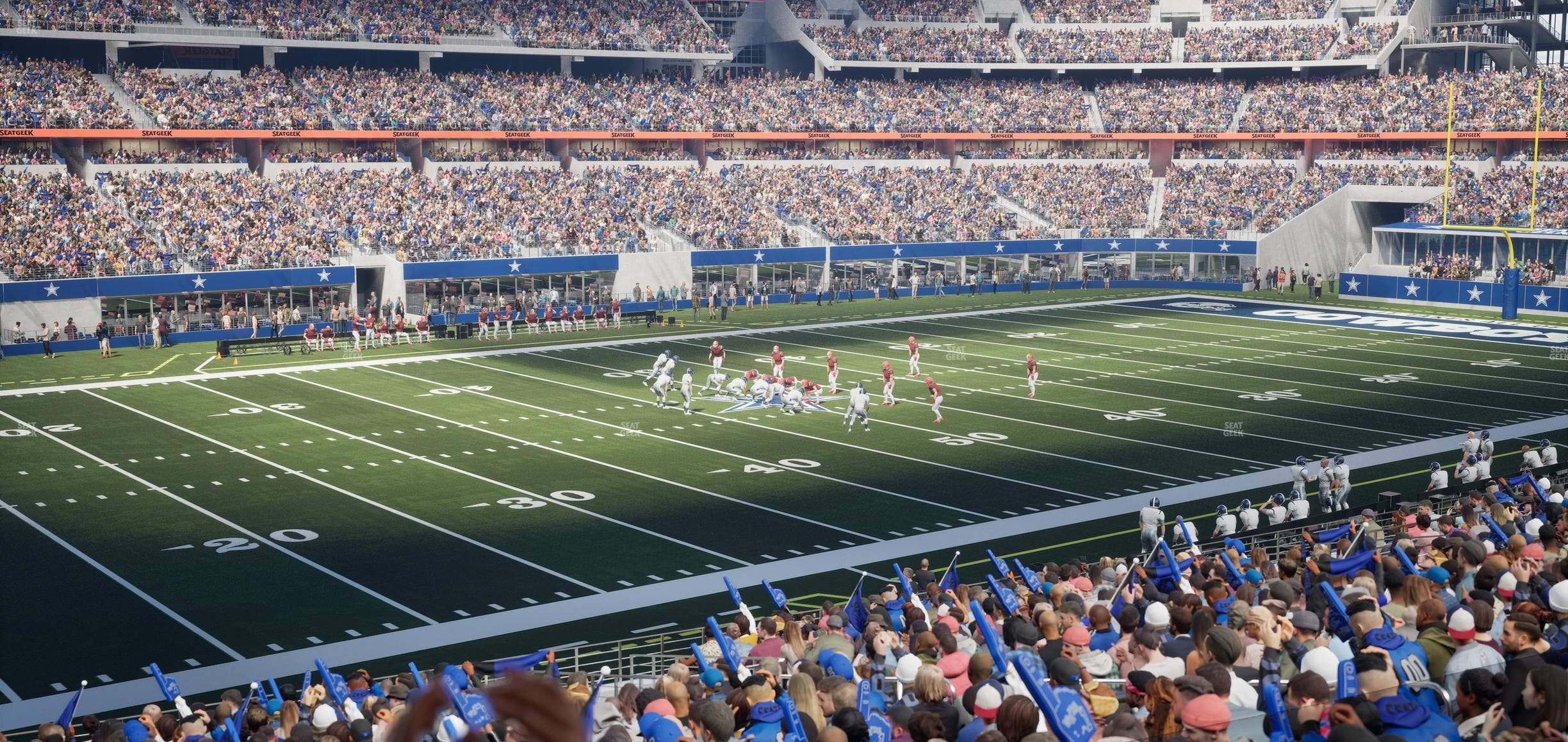 AT&T Stadium - Section Owners Club Suite 10 L Seat View