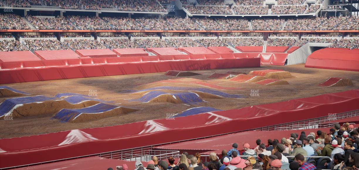 AT&T Stadium - Section Owners Club Suite 10 L Seat View