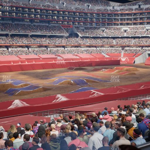 AT&T Stadium - Section Owners Club Suite 10 L Seat View