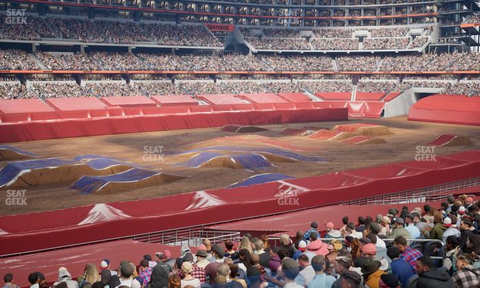 AT&T Stadium - Section Owners Club Suite 10 L Seat View