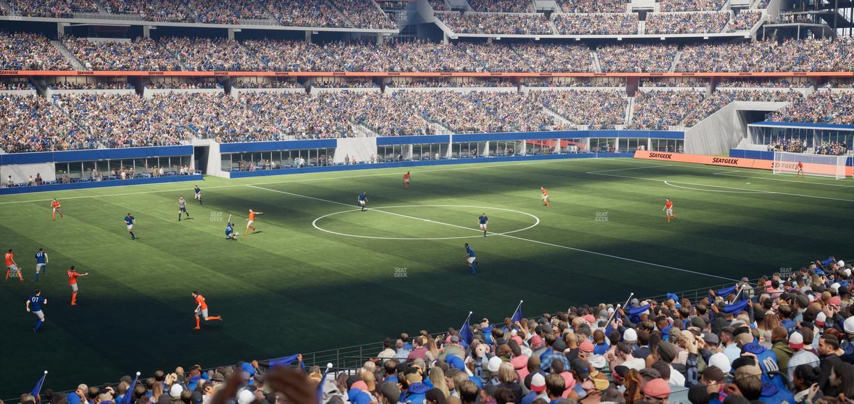 AT&T Stadium - Section Owners Club Suite 10 L Seat View