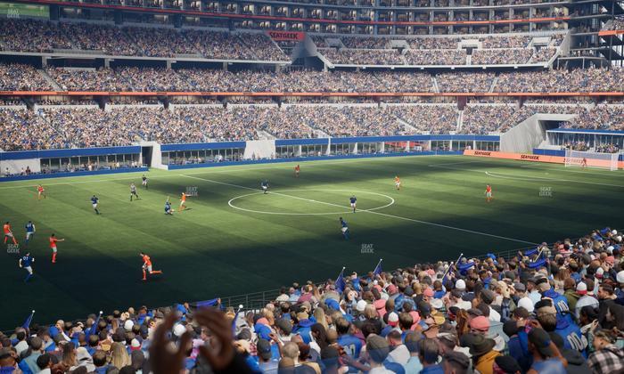 AT&T Stadium - Section Owners Club Suite 10 L Seat View