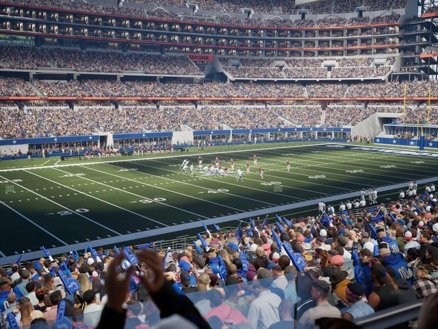 AT&T Stadium - Section Owners Club Suite 10 L Seat View