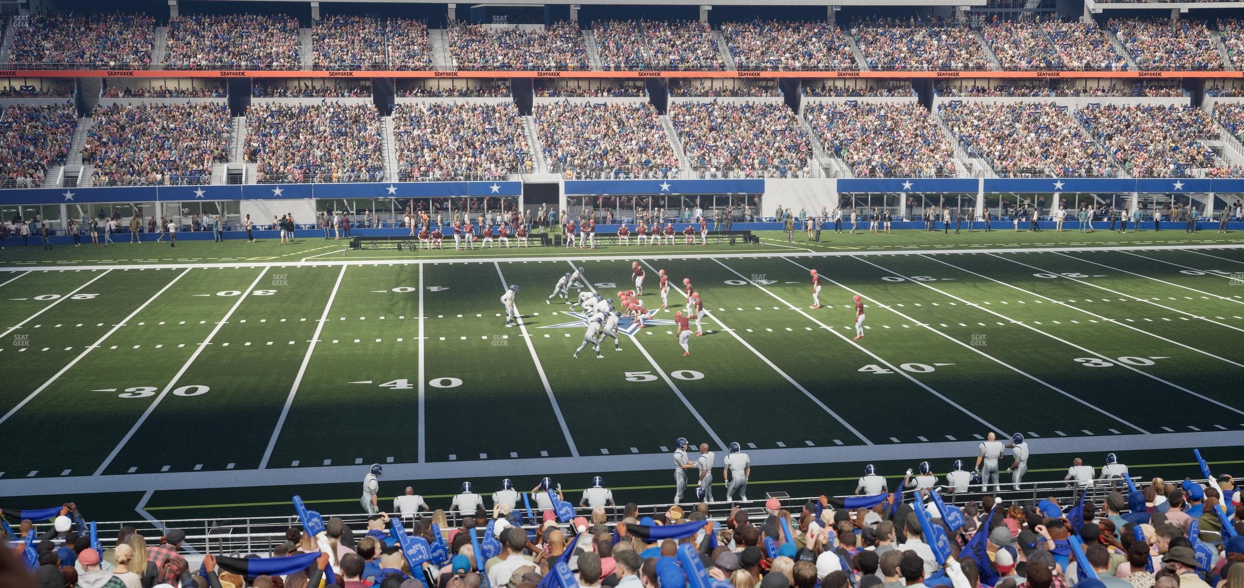 AT&T Stadium - Section Owners Club Suite 2 L Seat View