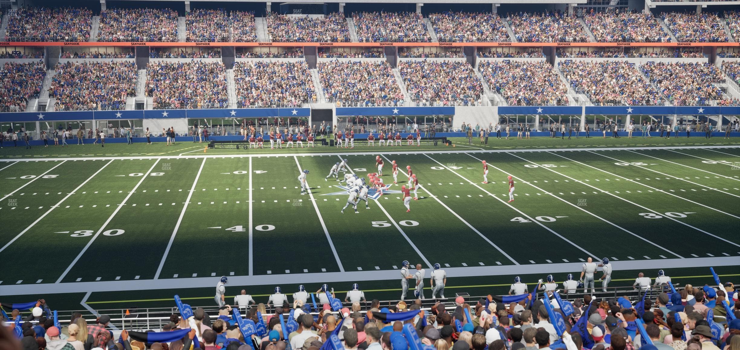 AT&T Stadium - Section Owners Club Suite 2 L Seat View