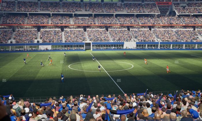 AT&T Stadium - Section Owners Club Suite 2 L Seat View