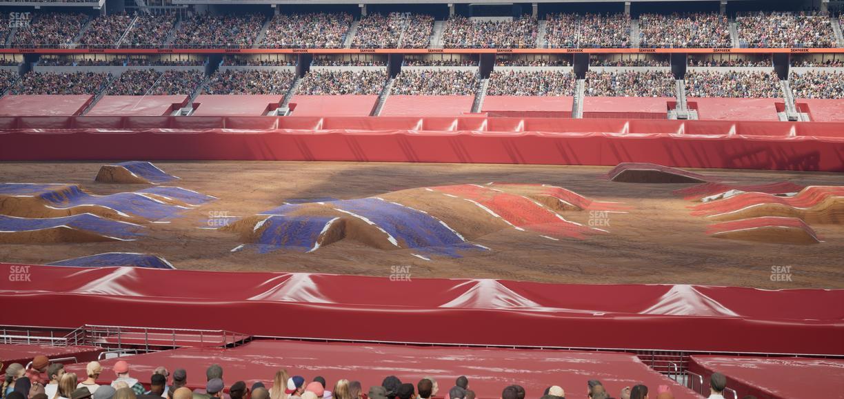 AT&T Stadium - Section Owners Club Suite 2 R Seat View