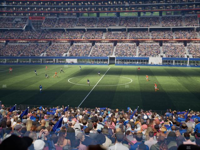 AT&T Stadium - Section Owners Club Suite 2 R Seat View