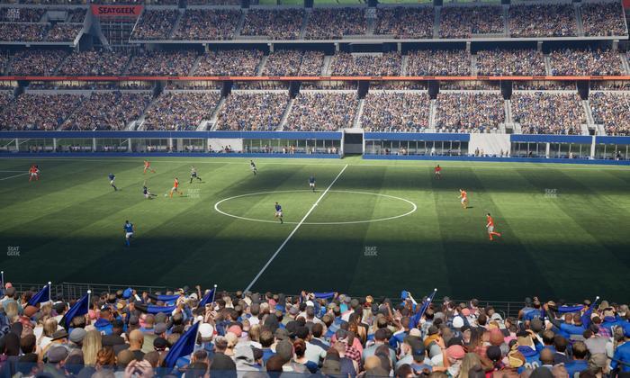 AT&T Stadium - Section Owners Club Suite 2 R Seat View