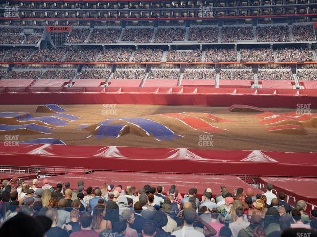 AT&T Stadium - Section Owners Club Suite 2 R Seat View
