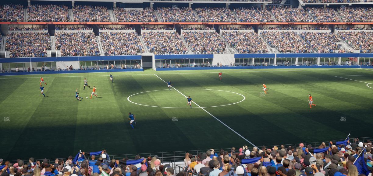 AT&T Stadium - Section Owners Club Suite 3 L Seat View