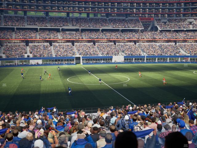 AT&T Stadium - Section Owners Club Suite 3 L Seat View