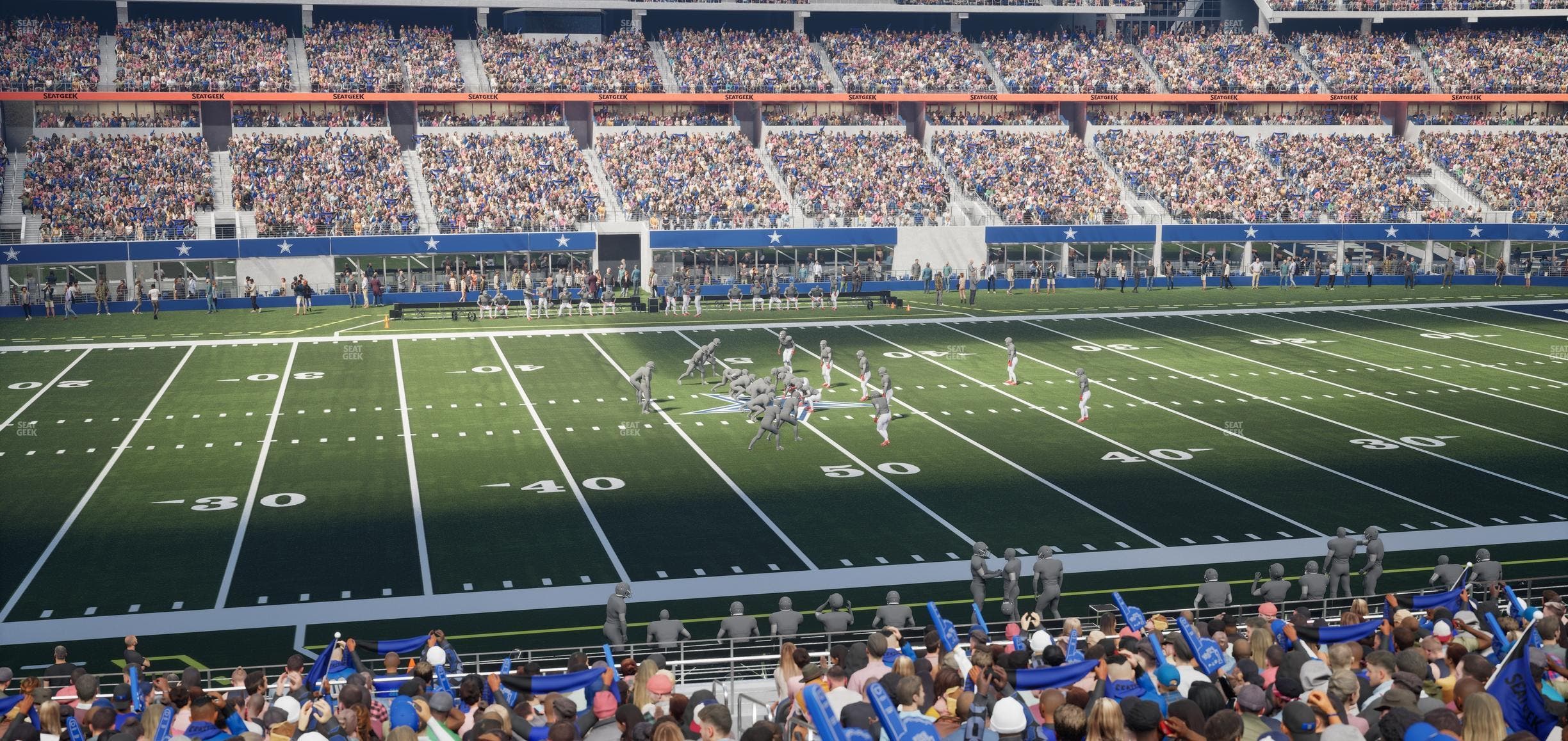 AT&T Stadium - Section Owners Club Suite 3 L Seat View