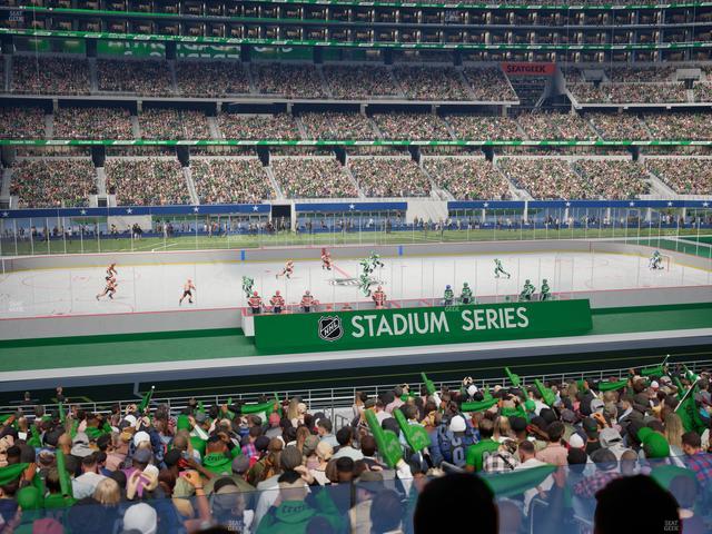 AT&T Stadium - Section Owners Club Suite 3 L Seat View