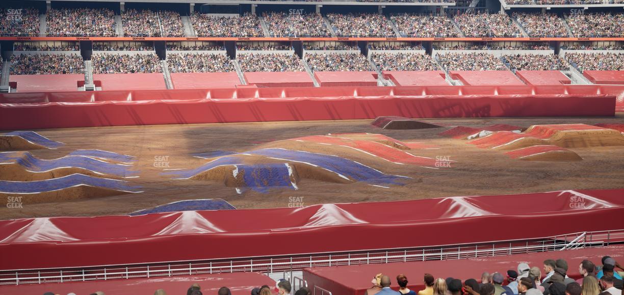 AT&T Stadium - Section Owners Club Suite 3 L Seat View