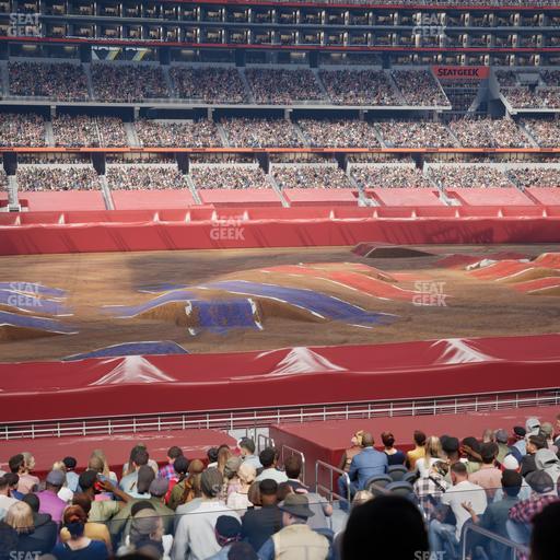 AT&T Stadium - Section Owners Club Suite 3 L Seat View