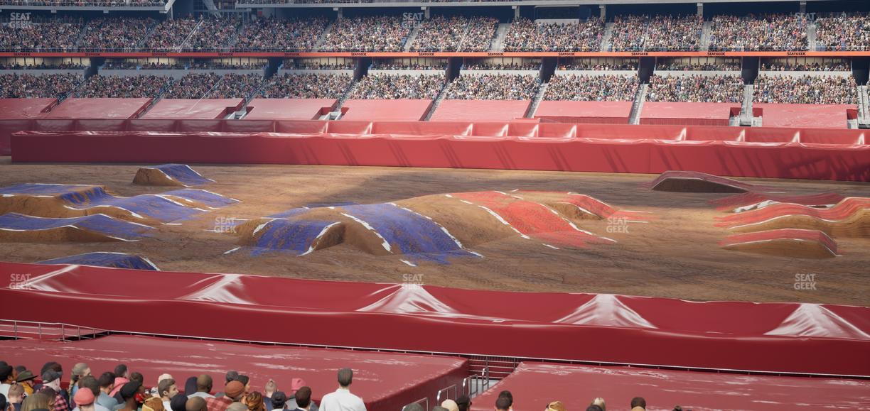 AT&T Stadium - Section Owners Club Suite 3 R Seat View