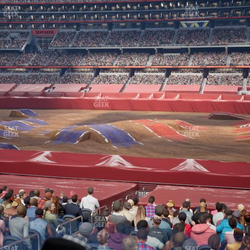 AT&T Stadium - Section Owners Club Suite 3 R Seat View