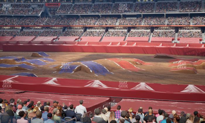 AT&T Stadium - Section Owners Club Suite 3 R Seat View