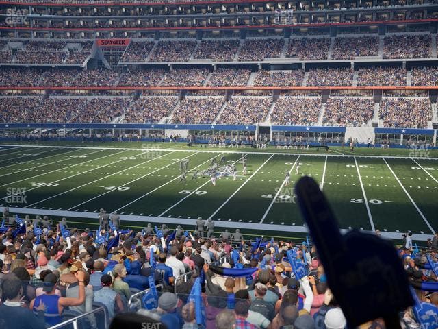 AT&T Stadium - Section Owners Club Suite 3 R Seat View