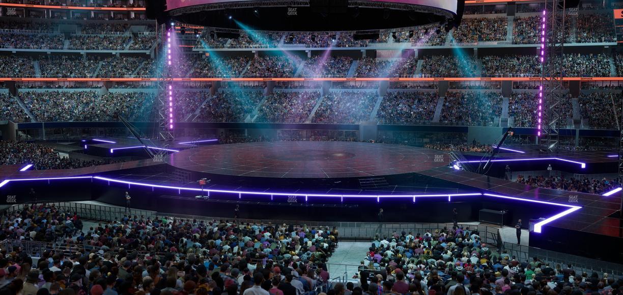 AT&T Stadium - Section Owners Club Suite 3 R Seat View