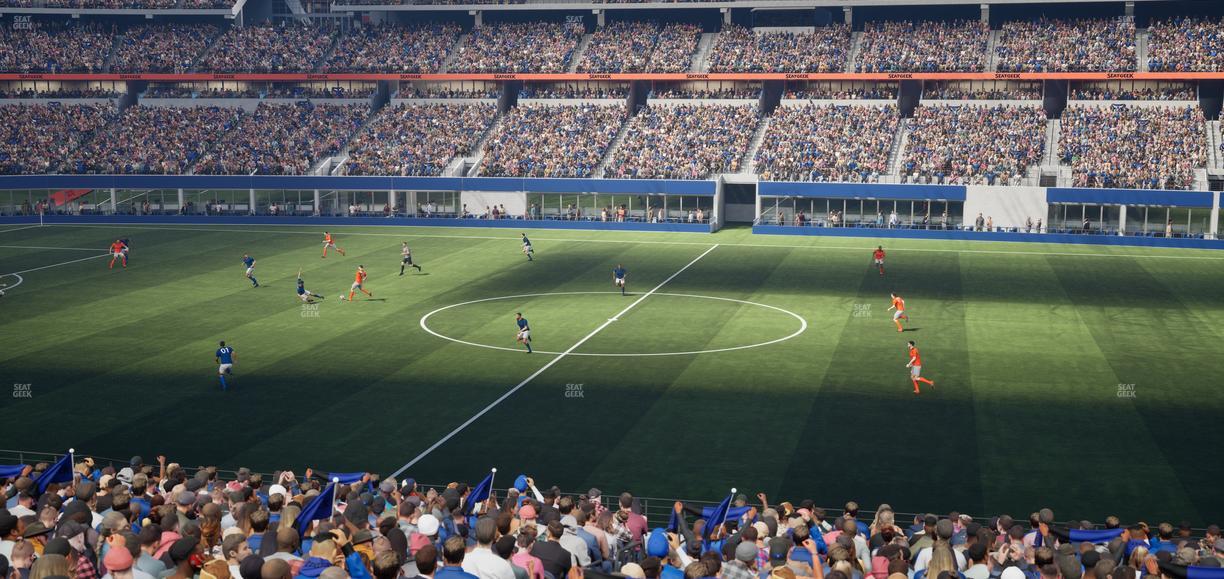 AT&T Stadium - Section Owners Club Suite 3 R Seat View