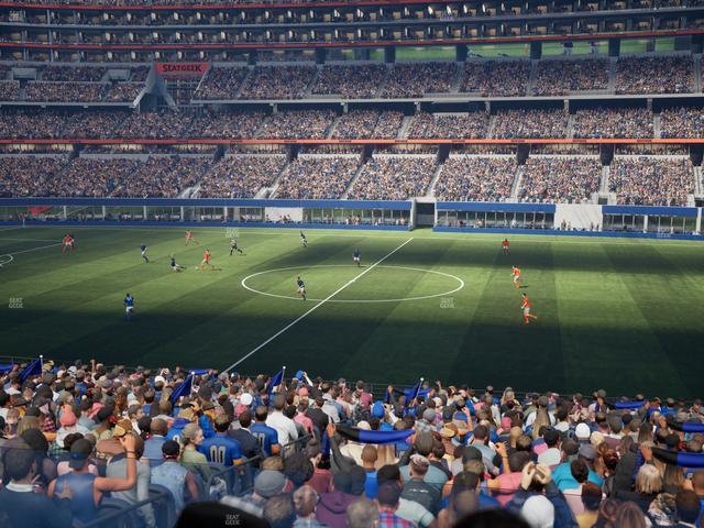 AT&T Stadium - Section Owners Club Suite 3 R Seat View