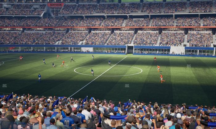 AT&T Stadium - Section Owners Club Suite 3 R Seat View