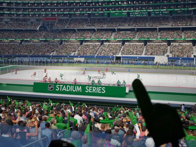 AT&T Stadium - Section Owners Club Suite 3 R Seat View