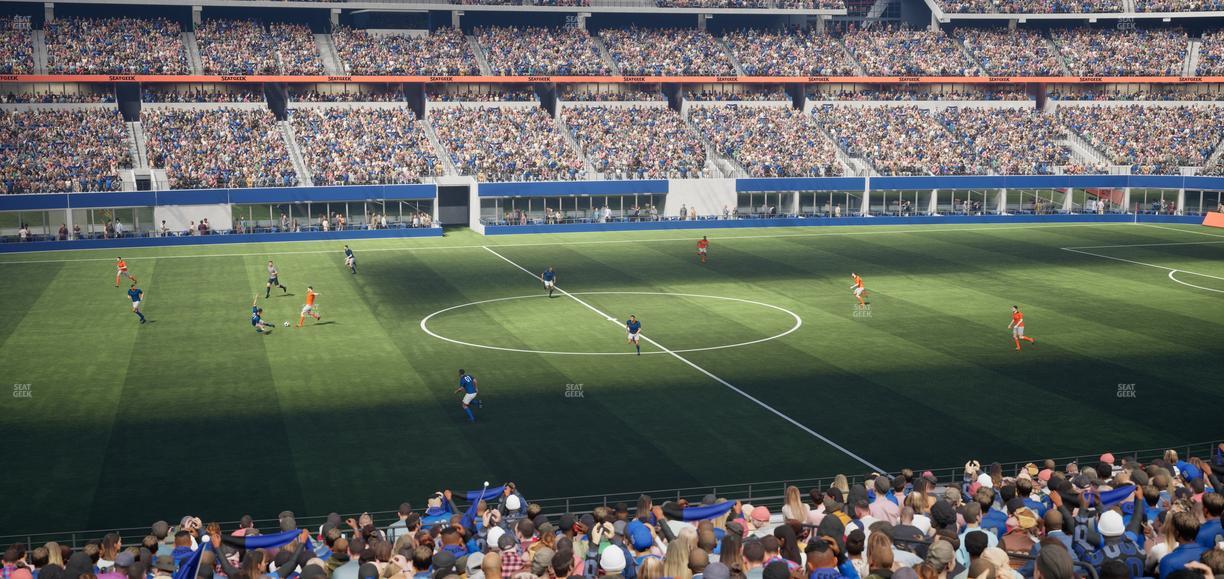 AT&T Stadium - Section Owners Club Suite 4 L Seat View