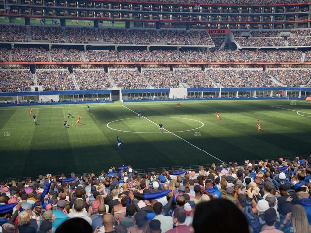 AT&T Stadium - Section Owners Club Suite 4 L Seat View