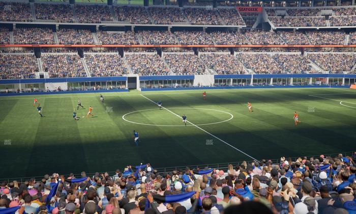 AT&T Stadium - Section Owners Club Suite 4 L Seat View