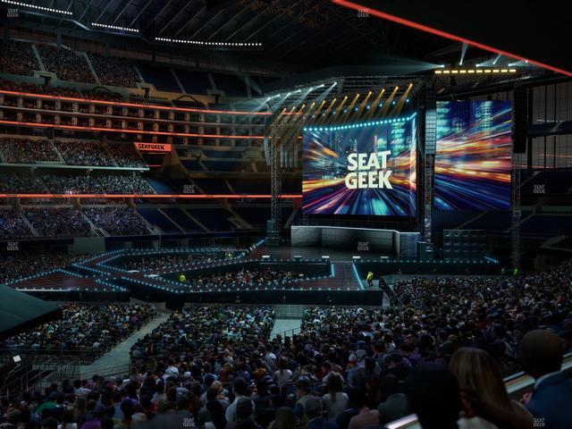 AT&T Stadium - Section Owners Club Suite 4 L Seat View
