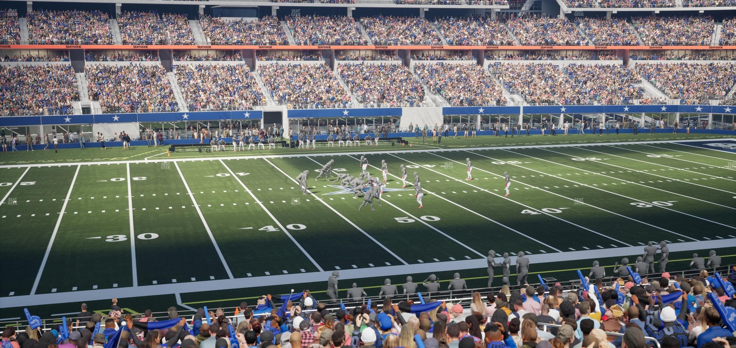 AT&T Stadium - Section Owners Club Suite 4 L Seat View