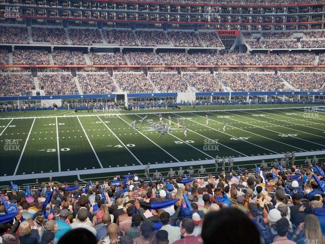 AT&T Stadium - Section Owners Club Suite 4 L Seat View