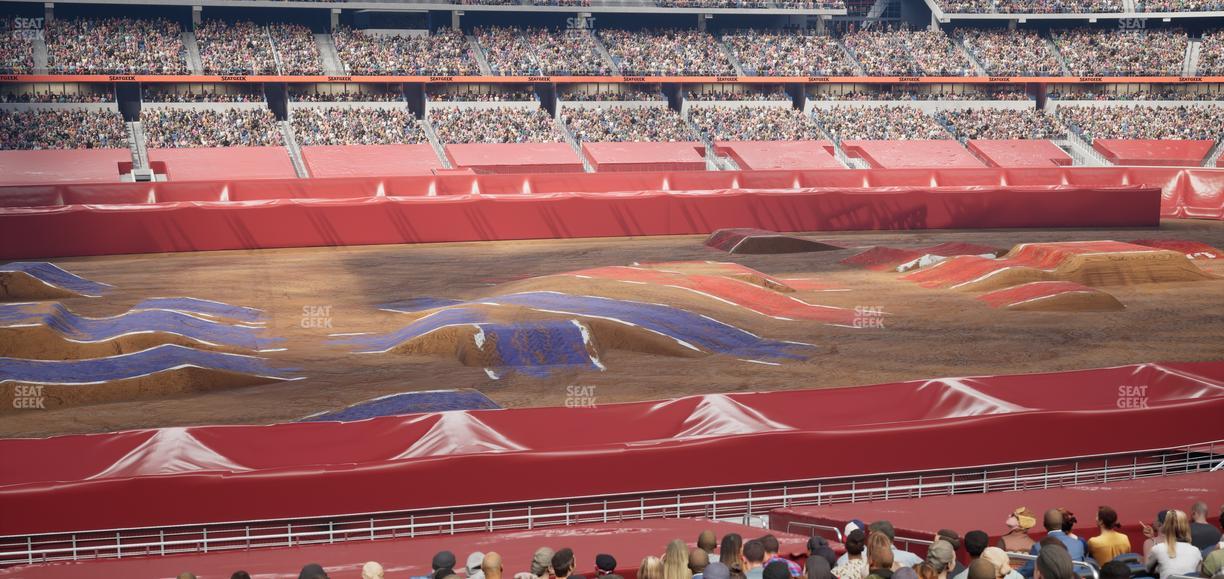 AT&T Stadium - Section Owners Club Suite 4 L Seat View