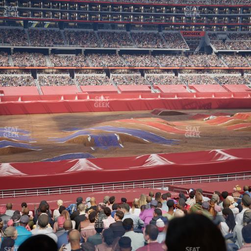 AT&T Stadium - Section Owners Club Suite 4 L Seat View