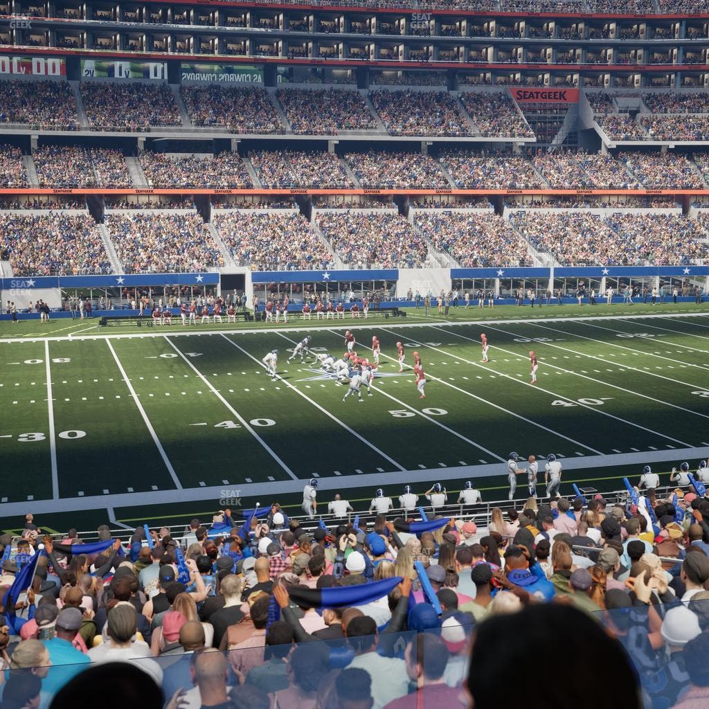 AT&T Stadium - Section Owners Club Suite 4 L Seat View