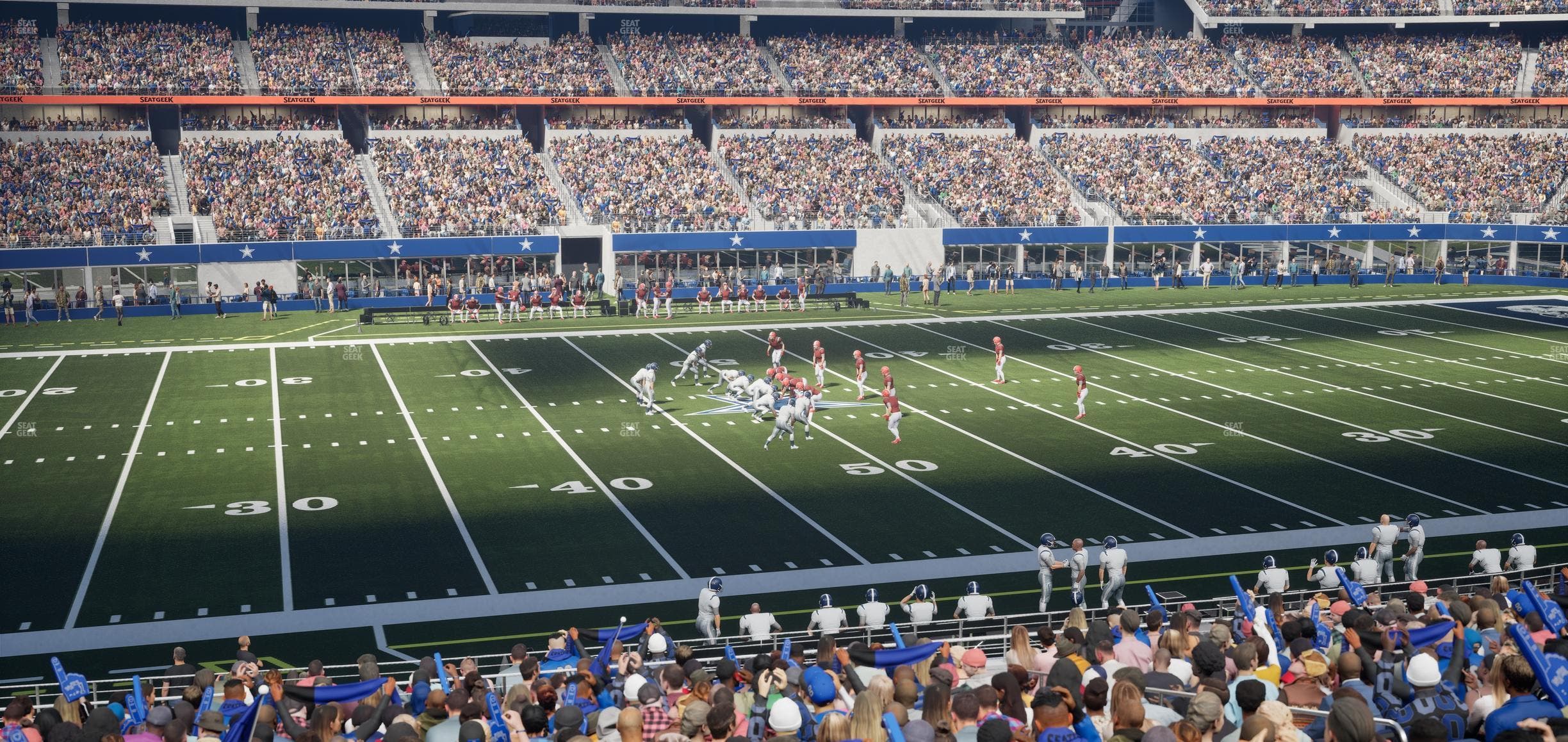 AT&T Stadium - Section Owners Club Suite 4 L Seat View