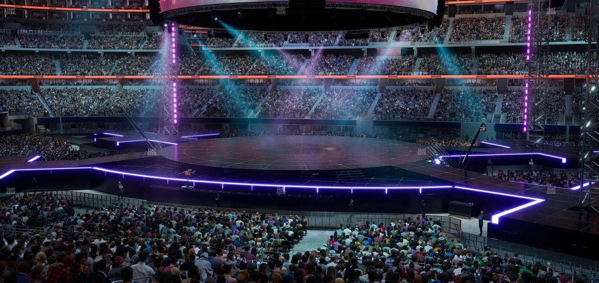 AT&T Stadium - Section Owners Club Suite 4 R Seat View