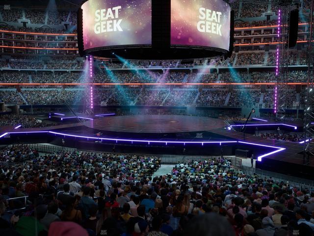 AT&T Stadium - Section Owners Club Suite 4 R Seat View