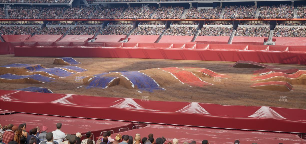 AT&T Stadium - Section Owners Club Suite 4 R Seat View