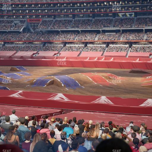 AT&T Stadium - Section Owners Club Suite 4 R Seat View