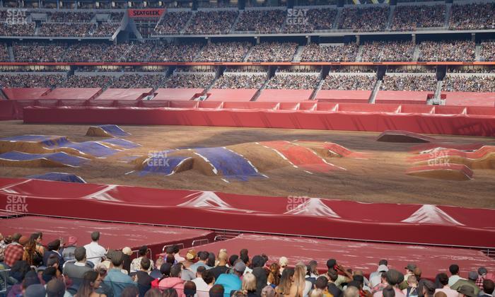 AT&T Stadium - Section Owners Club Suite 4 R Seat View