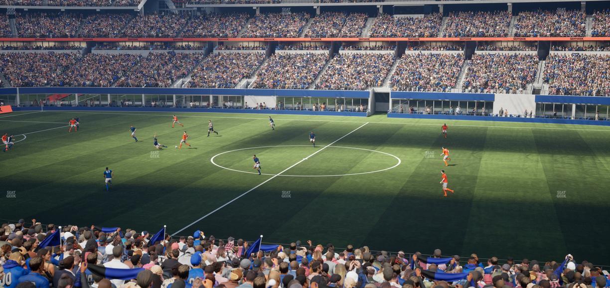 AT&T Stadium - Section Owners Club Suite 4 R Seat View